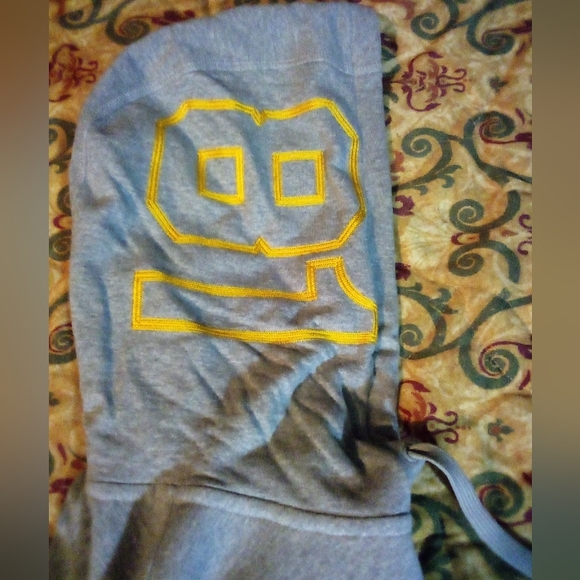 Southern University Jaguars HBCU New Era Distressed Hoodie Jacket Men's XL Gray - Picture 13 of 16